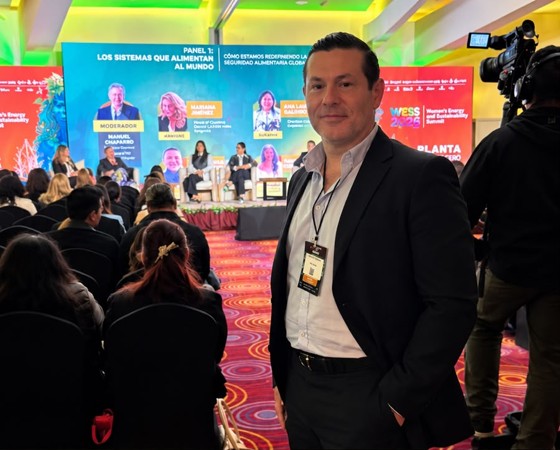 Alejandro Zamudio, CEO of BorderFlow, interviewed by Energía Hoy during WESS 2026